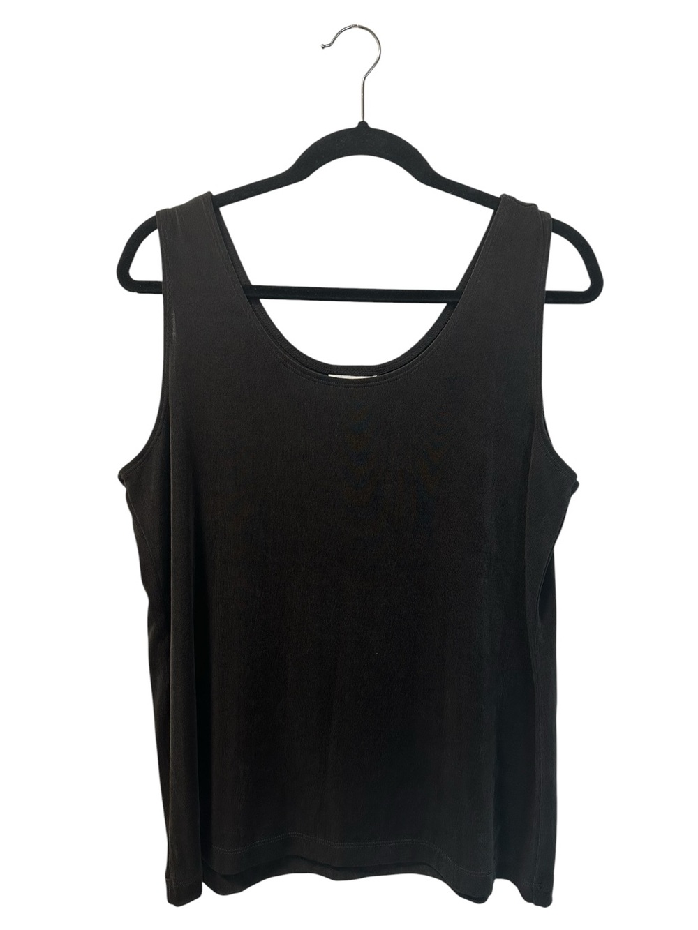 Chico’s  Travelers Slinky Tank Charcoal Grey SZ 3 (US L)